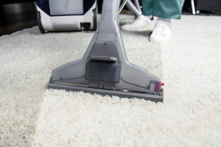 vacuum cleaner on carpet